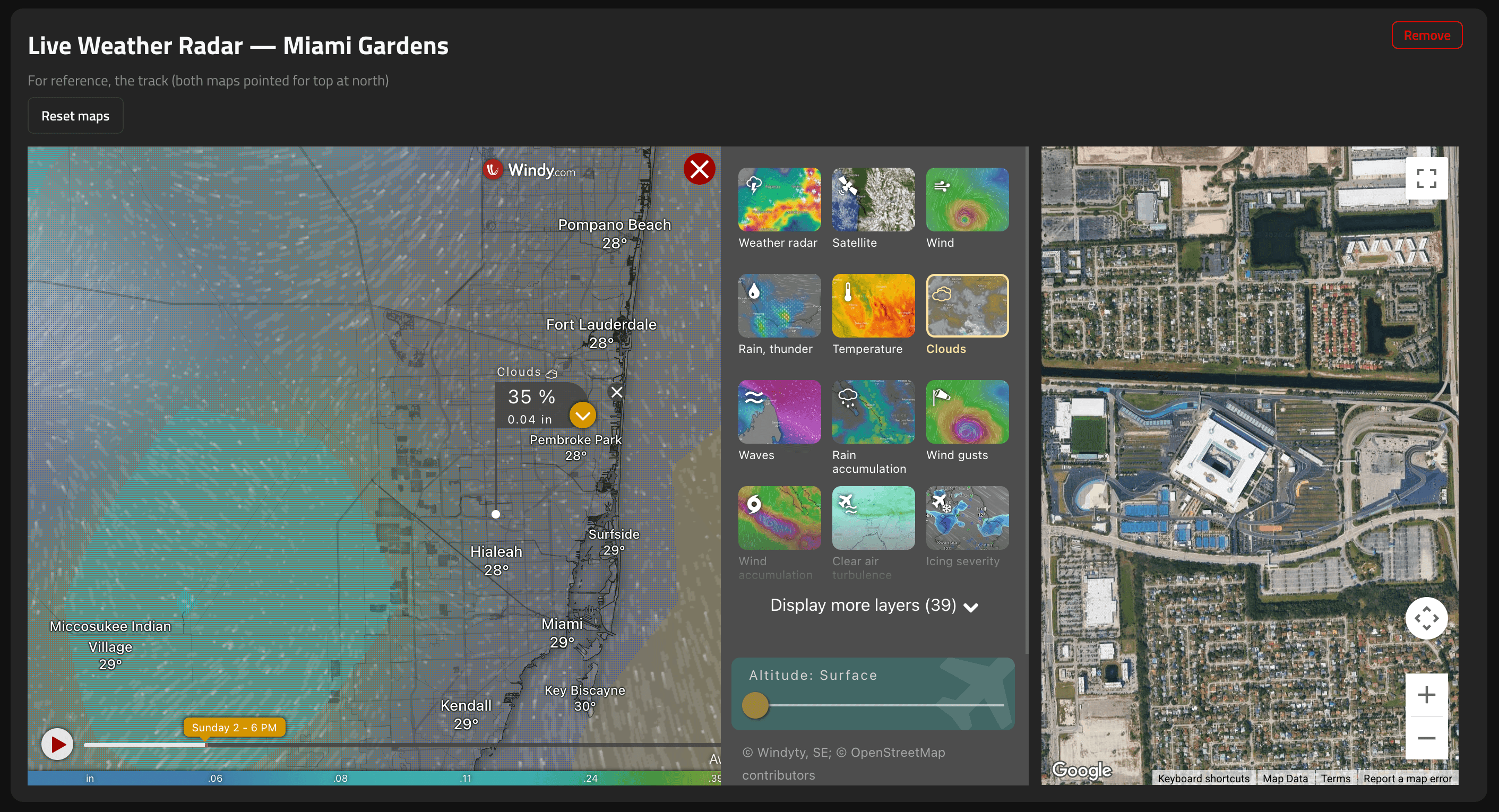 Weather Radar preview